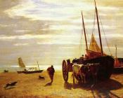 康斯坦特罗荣 - Beach At Trouville